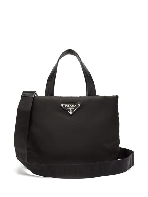 Prada small nylon tote